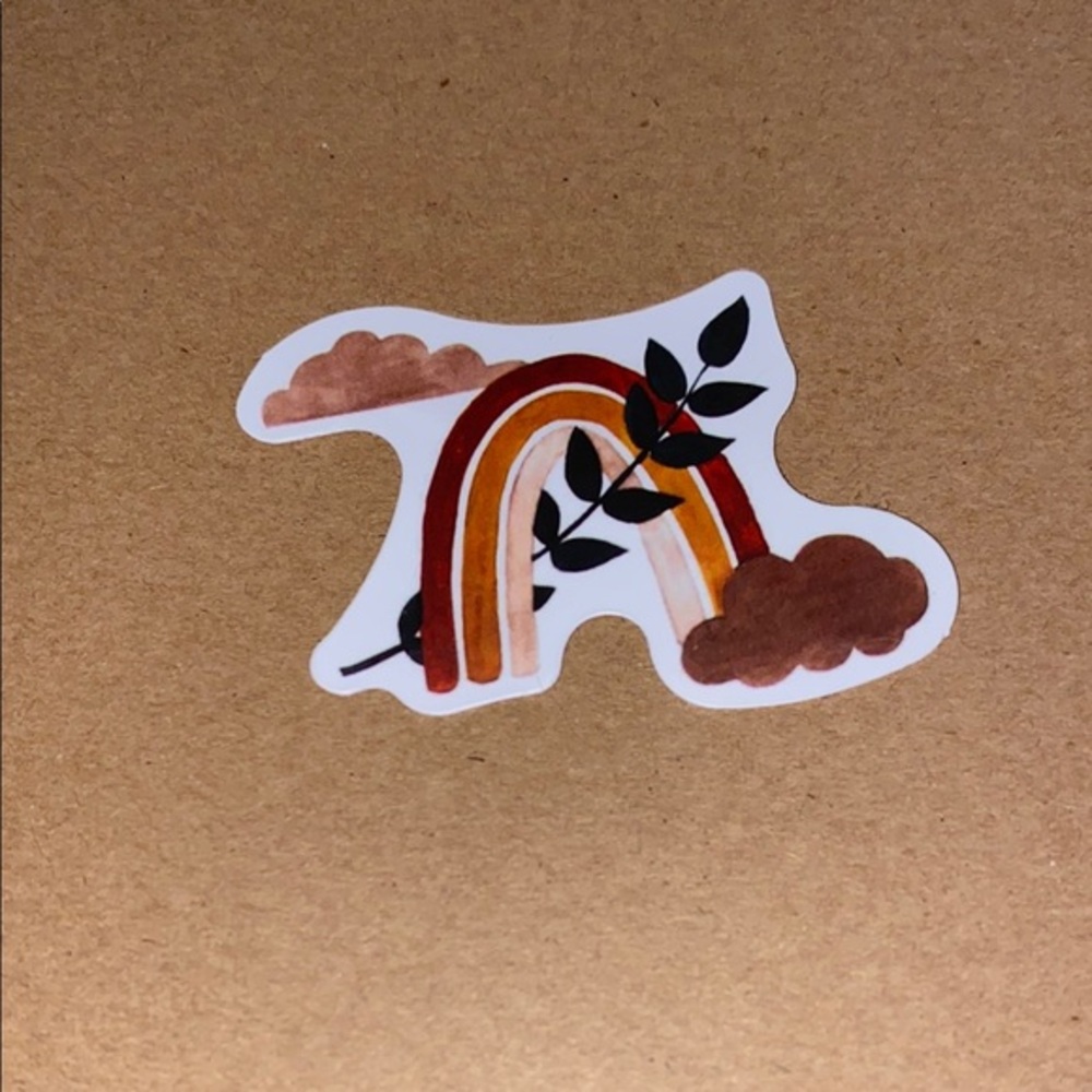 🌈20/$5🌈 Rainbow and Cloud Sticker
